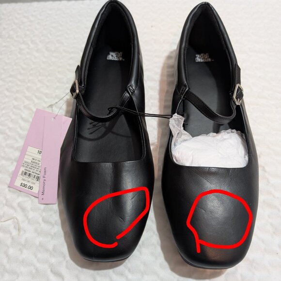 Women's Elsa Shoes with Memory Foam Insole - Wild Fable - Black Size Various - Picture 6 of 6